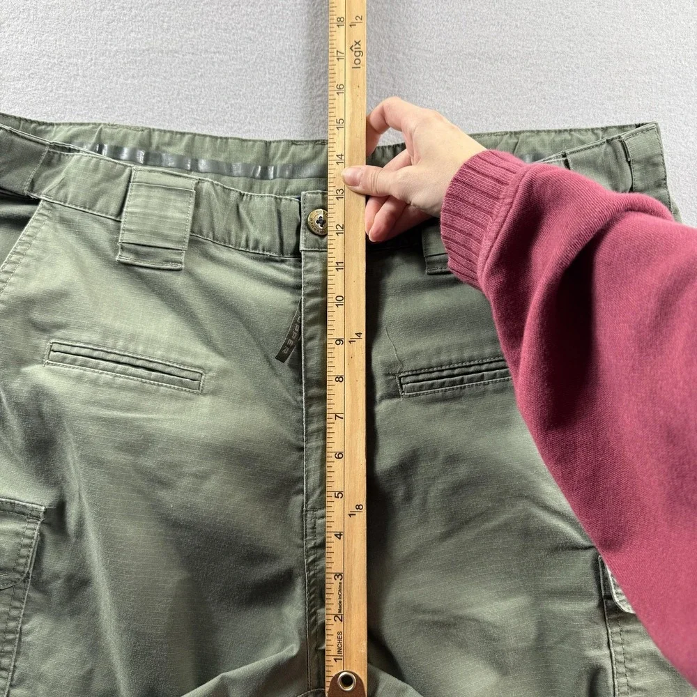 Propper Cargo Pants Mens 40x34 (Fit 38x32) Green Canvas Stretch Workwear